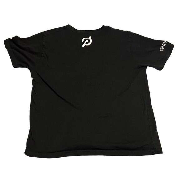 Peloton Century 100 T-Shirt - Black Size Large Dri Fit Work Out Spinning Bike - Picture 2 of 6